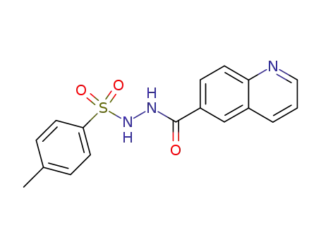 <i>N</i>-(quinoline-6-carbonyl)-<i>N</i>'-(toluene-4-sulfonyl)-hydrazine
