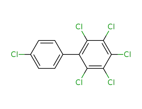 Molecular Structure of 41411-63-6 (2,3,4,4',5,6-HEXACHLOROBIPHENYL)