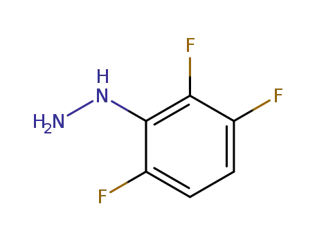 Molecular Structure of 4920-37-0 ((2,3,6-trifluorophenyl)hydrazine)