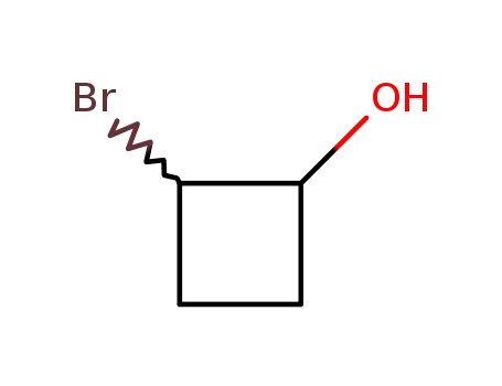 Molecular Structure of 412346-15-7 (Cyclobutanol, 2-bromo- (9CI))