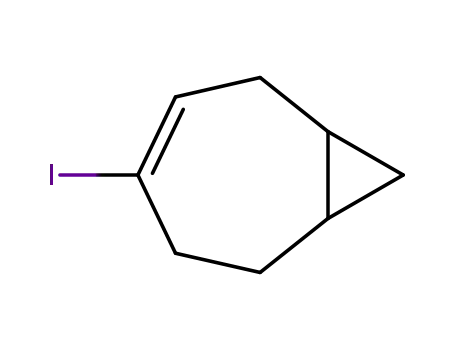 Molecular Structure of 49565-05-1 (Bicyclo[5.1.0]oct-3-ene, 4-iodo-)