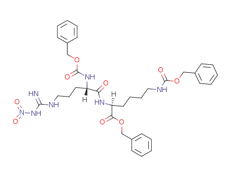 Cbo-nitro-L-Arg-ε-Cbo-L-Lys-benzylester