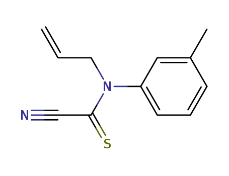 Molecular Structure of 4953-48-4 (m-Formotoluidide,  N-allyl-1-cyanothio-  (7CI,8CI))