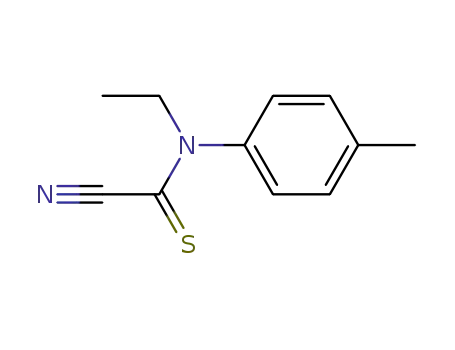 p-Formotoluidide,  1-cyano-N-ethylthio-  (7CI,8CI)