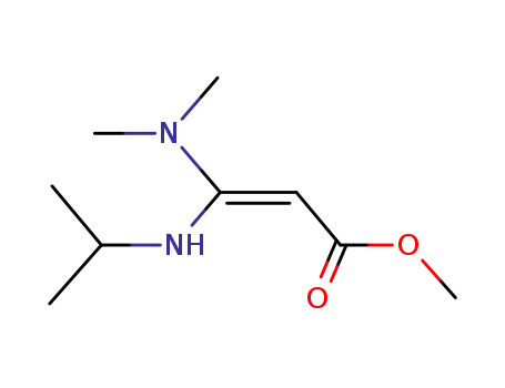 3-(ジメチルアミノ)-3-(イソプロピルアミノ)プロペン酸メチル