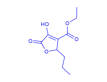 3-FURANCARBOXYLIC ACID 2,5-DIHYDRO-4-HYDROXY-5-OXO-2-PROPYL-,ETHYL ESTER