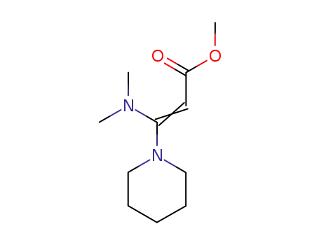 3-(디메틸아미노)-3-피페리디노프로펜산 메틸 에스테르