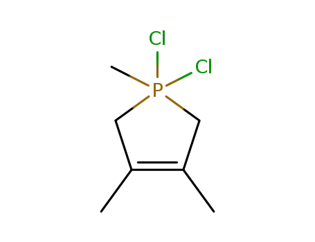 Molecular Structure of 41409-30-7 (1,3,4-trimethyl-delta(3)-phospholene-1,1-dichloride)