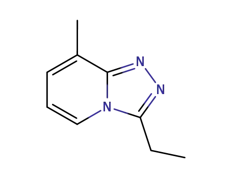 Molecular Structure of 4919-21-5 (3-ethyl-8-methyl[1,2,4]triazolo[4,3-a]pyridine)