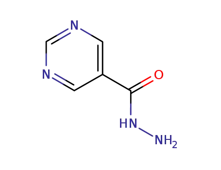 5-Pyrimidinecarboxylic acid, hydrazide (6CI,7CI,9CI)