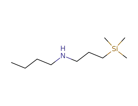 Molecular Structure of 40964-88-3 ([3-(Butylamino)propyl]trimethylsilane)