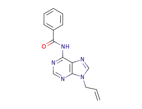 Molecular Structure of 27507-29-5 (9-allyl-6-N-benzoyladenine)