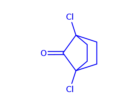 Molecular Structure of 411219-84-6 (Bicyclo[2.2.1]heptan-7-one,  1,4-dichloro-)