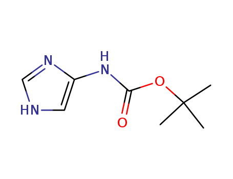 Carbamic acid, 1H-imidazol-4-yl-, 1,1-dimethylethyl ester (9CI)
