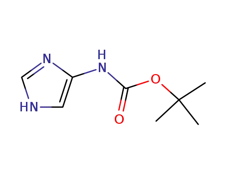 Carbamic acid, 1H-imidazol-4-yl-, 1,1-dimethylethyl ester (9CI)