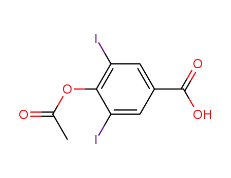 4-아세틸옥시-3,5-디요오도벤조산