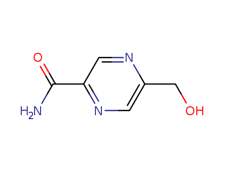Pyrazinecarboxamide, 5-(hydroxymethyl)-