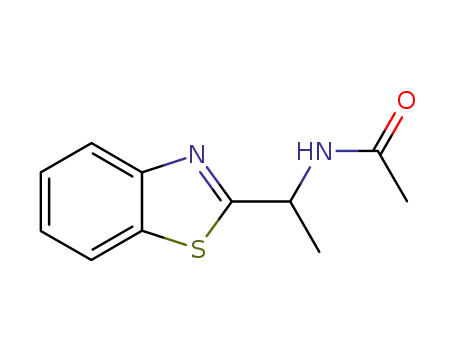 Acetamide, N-[1-(2-benzothiazolyl)ethyl]- (7CI,8CI)