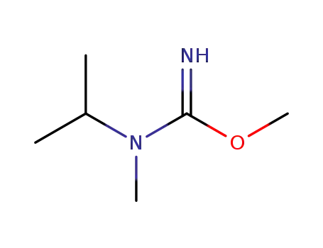Carbamimidic acid, N-methyl-N-(1-methylethyl)-, methyl ester (9CI)
