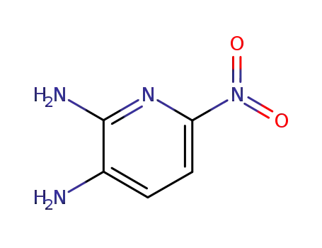 Pyridine,  2,3-diamino-6-nitro-  (5CI)