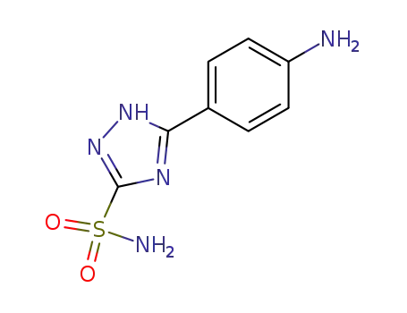 5-(4-アミノフェニル)-1H-1,2,4-トリアゾール-3-スルホンアミド