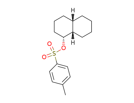 1-Naphthol,decahydro-, p-toluenesulfonate, stereoisomer (8CI)