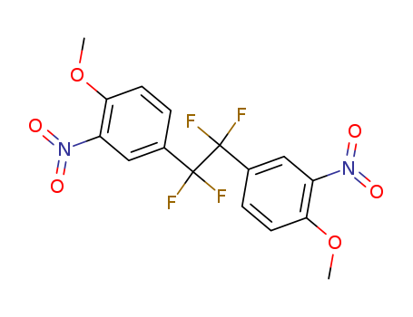 Bibenzyl, a,a,a',a'-tetrafluoro-4,4'-dimethoxy-3,3'-dinitro- (7CI,8CI)