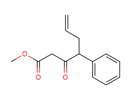 methyl 3-oxo-4-phenylhept-6-enoate