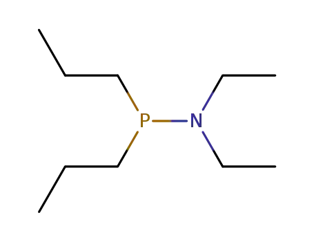 Molecular Structure of 64007-99-4 (N,N-diethyl-P,P-dipropylphosphinous amide)