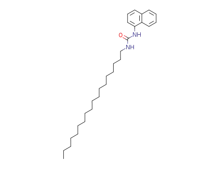 Molecular Structure of 4128-41-0 (1-naphthalen-1-yl-3-octadecylurea)