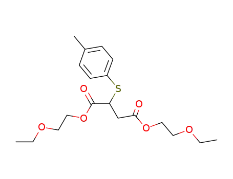 Di-ethoxyethyl-(p-methylphenylthio)-succinat