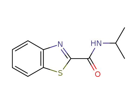 2-Benzothiazolecarboxamide,N-(1-methylethyl)-(9CI)