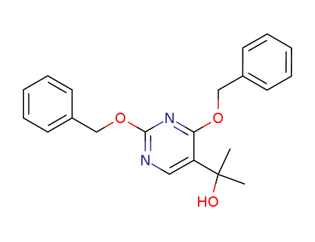 5-Pyrimidinemethanol,a,a-dimethyl-2,4-bis(phenylmethoxy)-