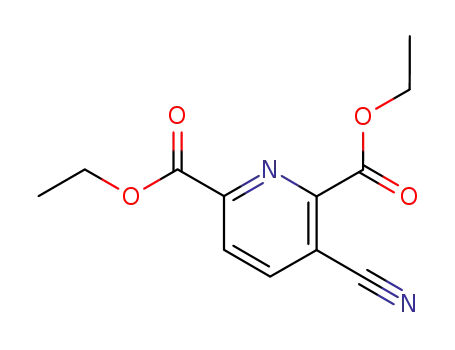 diethyl 3-cyano-2,6-pyridinedicarboxylate