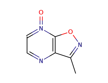 이속사졸로[4,5-b]피라진, 3-메틸-, 7-옥사이드(9CI)