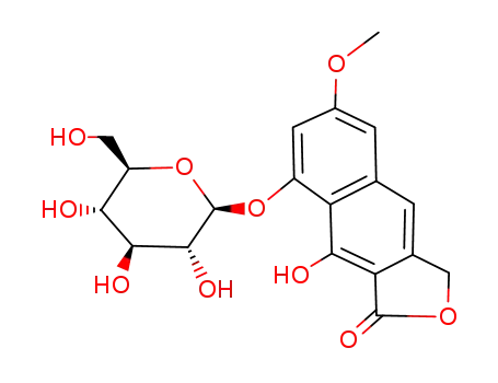 8,9-dihydroxy-6-methoxy-naphthalide 8-O-β-D-glucoside