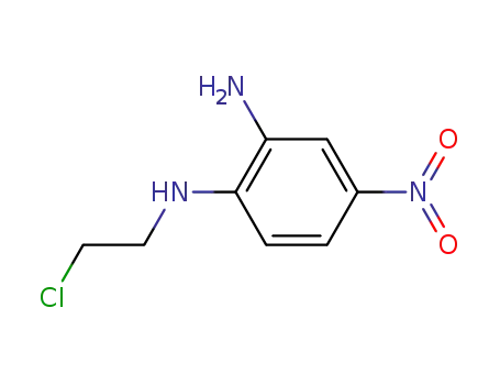 <i>N</i><sup>1</sup>-(2-chloro-ethyl)-4-nitro-<i>o</i>-phenylenediamine