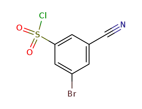 3-브로모-5-시아노벤젠설포닐 클로라이드