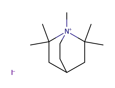 Molecular Structure of 41663-80-3 (1,2,2,6,6-PENTAMETHYLQUINICLUDINIUM IODIDE)