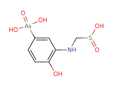 Molecular Structure of 497-97-2 (PhenarsoneSulfoxylate)