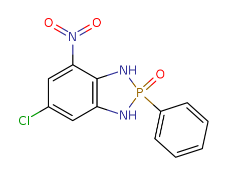 1H-1,3,2-Benzodiazaphosphole,6-chloro-2,3-dihydro-4-nitro-2-phenyl-, 2-oxide cas  4983-81-7