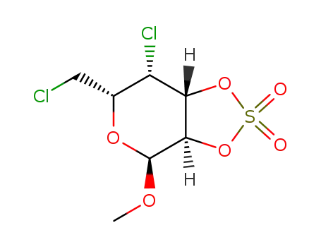 methyl-(4,6-dichloro-<i>O</i><sup>2</sup>,<i>O</i><sup>3</sup>-sulfonyl-4,6-dideoxy-α-D-galactopyranoside)