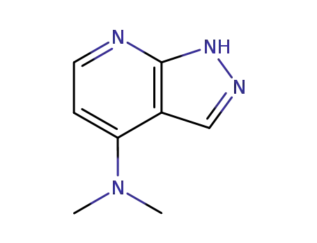 N,N-dimethyl-1H-pyrazolo[3,4-b]pyridin-4-amine