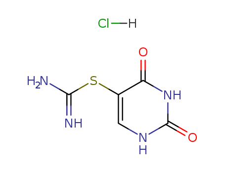Carbamimidothioic acid,1,2,3,4-tetrahydro-2,4-dioxo-5-pyrimidinyl ester, monohydrochloride (9CI) cas  42074-70-4