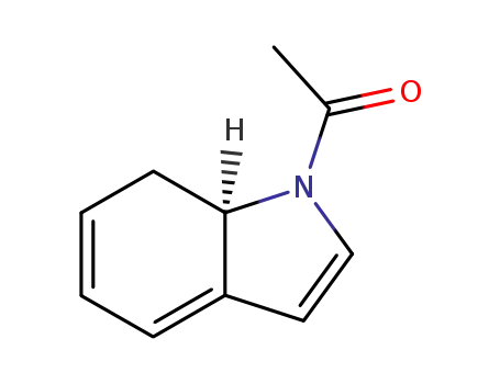 Molecular Structure of 41524-45-2 (1H-Indole, 1-acetyl-7,7a-dihydro- (9CI))