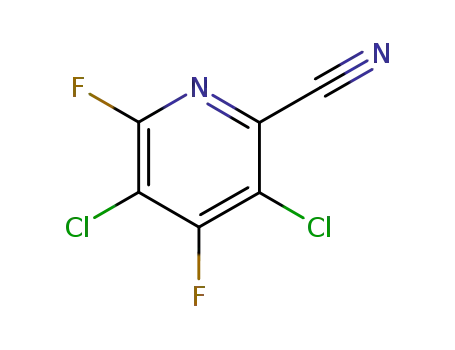 3,5-dichloro-4,6-difluoro-pyridine-2-carbonitrile