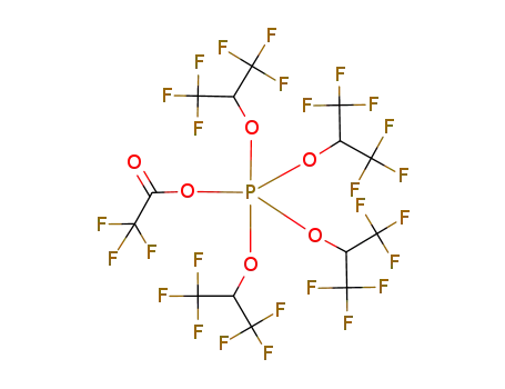 tetrakis(hexafluoroisopropoxy)trifluoroacetoxyphosphorane