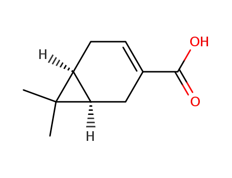 Bicyclo[4.1.0]hept-3-ene-3-carboxylicacid, 7,7-dimethyl-, (1R,6S)-