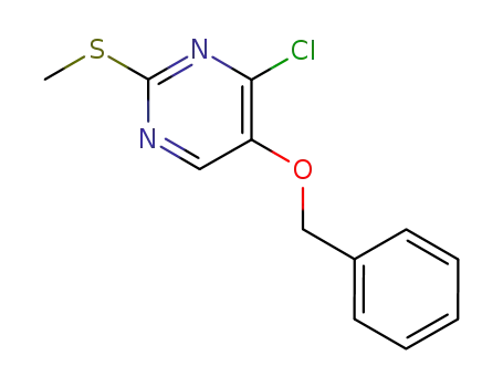 5-(벤질옥시)-4-클로로-2-(메틸티오)-피리미딘