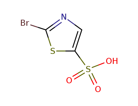 Molecular Structure of 41731-70-8 (2-Bromothiazole-5-sulfonic acid)